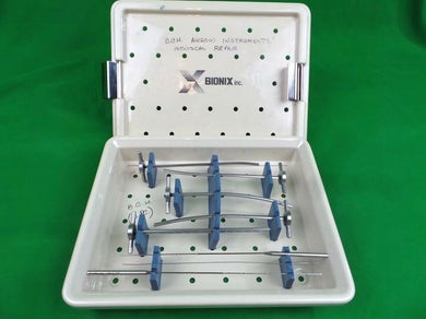 Bionix Surgical Meniscus Arrow Instrument Set,8 pieces with Case