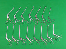 Load image into Gallery viewer, LOT of 13 various surgical ENT forceps graspers  Richards, Wolf etc.