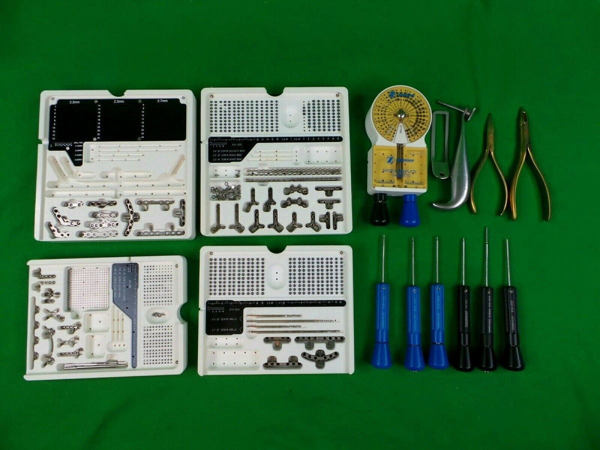ZIMMER SMALL FRAGMENT SET プレート骨手術セット