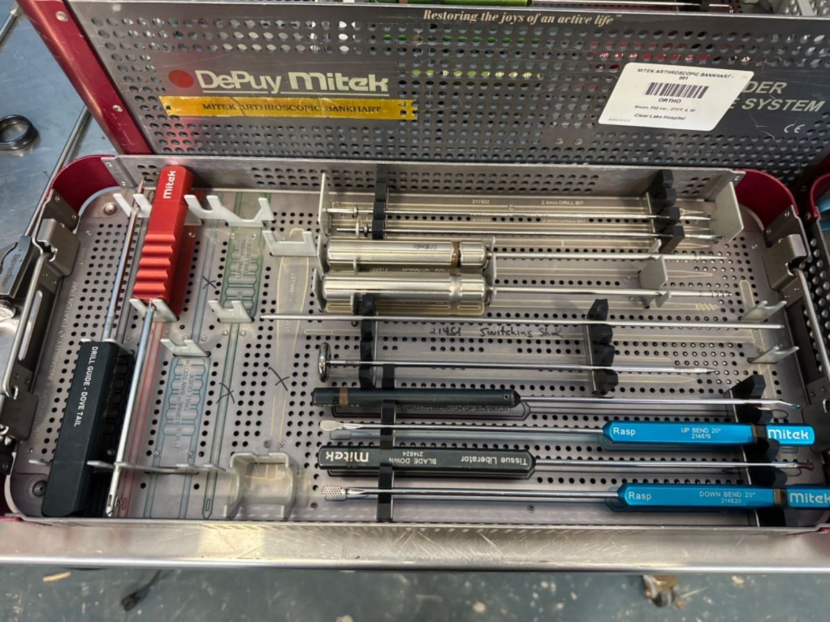 DEPUY MITEK ARTHROSCOPIC SHOULDER PROCEDURE SYSTEM ARTHROSCOPY MedUSA