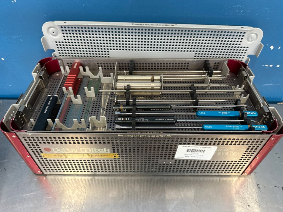 DEPUY MITEK ARTHROSCOPIC SHOULDER PROCEDURE SYSTEM ARTHROSCOPY MedUSA