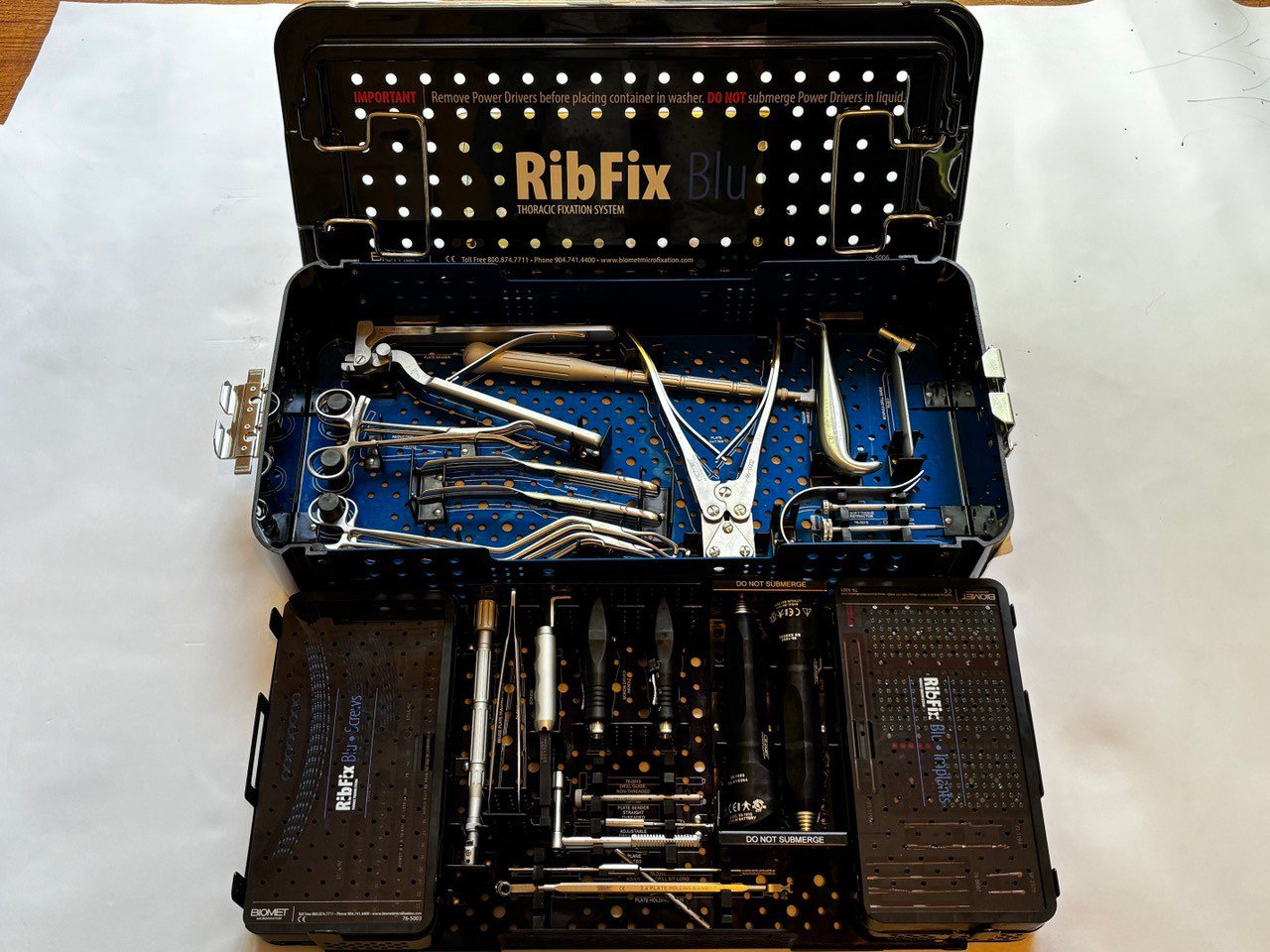 Zimmer Ribfix Zimmer Biomet RibFix Blu Thoracic Fixation System – MedUSA Sales
