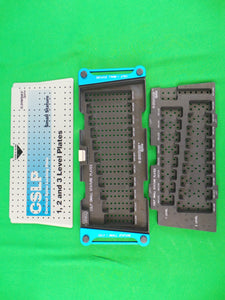 Synthes CSLP Cervical Spine Locking Plate Instruments/Implants Tray Set