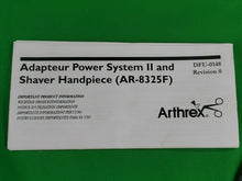 Load image into Gallery viewer, Arthrex AR-8325F Arthroscopic Shaver Handpiece NEW