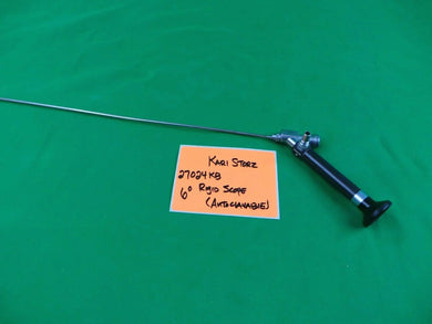 Karl Storz 27024KG 6 Degrees Length 44 cm Autoclavable Rigid Scope *FOR PARTS*