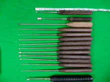 Load image into Gallery viewer, Lot of Koros Neuro Spine Curette surgical set and Bone Instruments