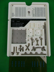 ZIMMER Miniplate, Microplate & Anspach TMP Mandibular Small Fragment Set