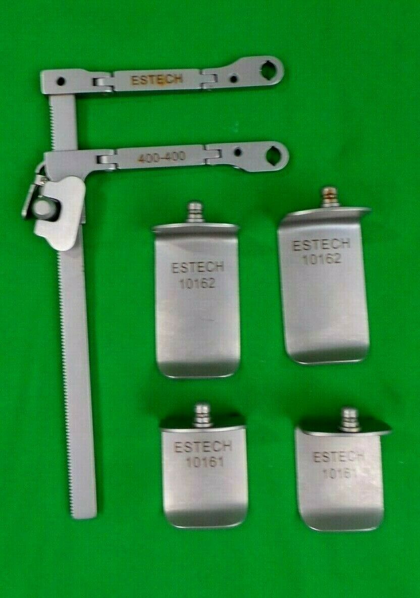 Estech 400-400 Retractor with blades Orthopedic surgery