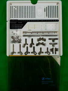 ZIMMER Miniplate, Microplate & Anspach TMP Mandibular Small Fragment Set