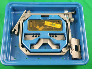 Leksell Elekta Micro-Stereotactic Model G Frame and Stereotactic Head Frame Arc