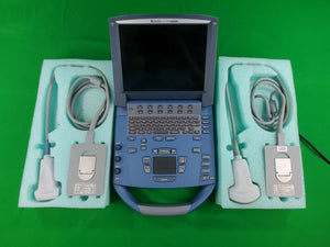 Micromaxx Sonosite Portable Ultrasound C60e/5-2 Probe+ HFL38/13-6 MHz transducer